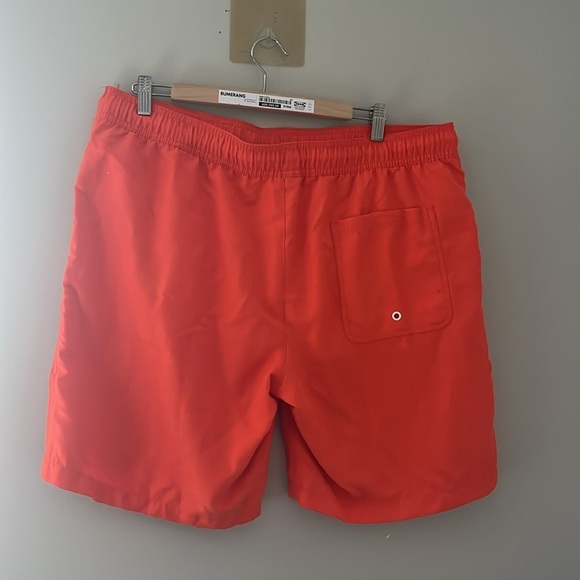 Amazon Essentials Men's Orange Swim Trunks - Picture 2 of 3